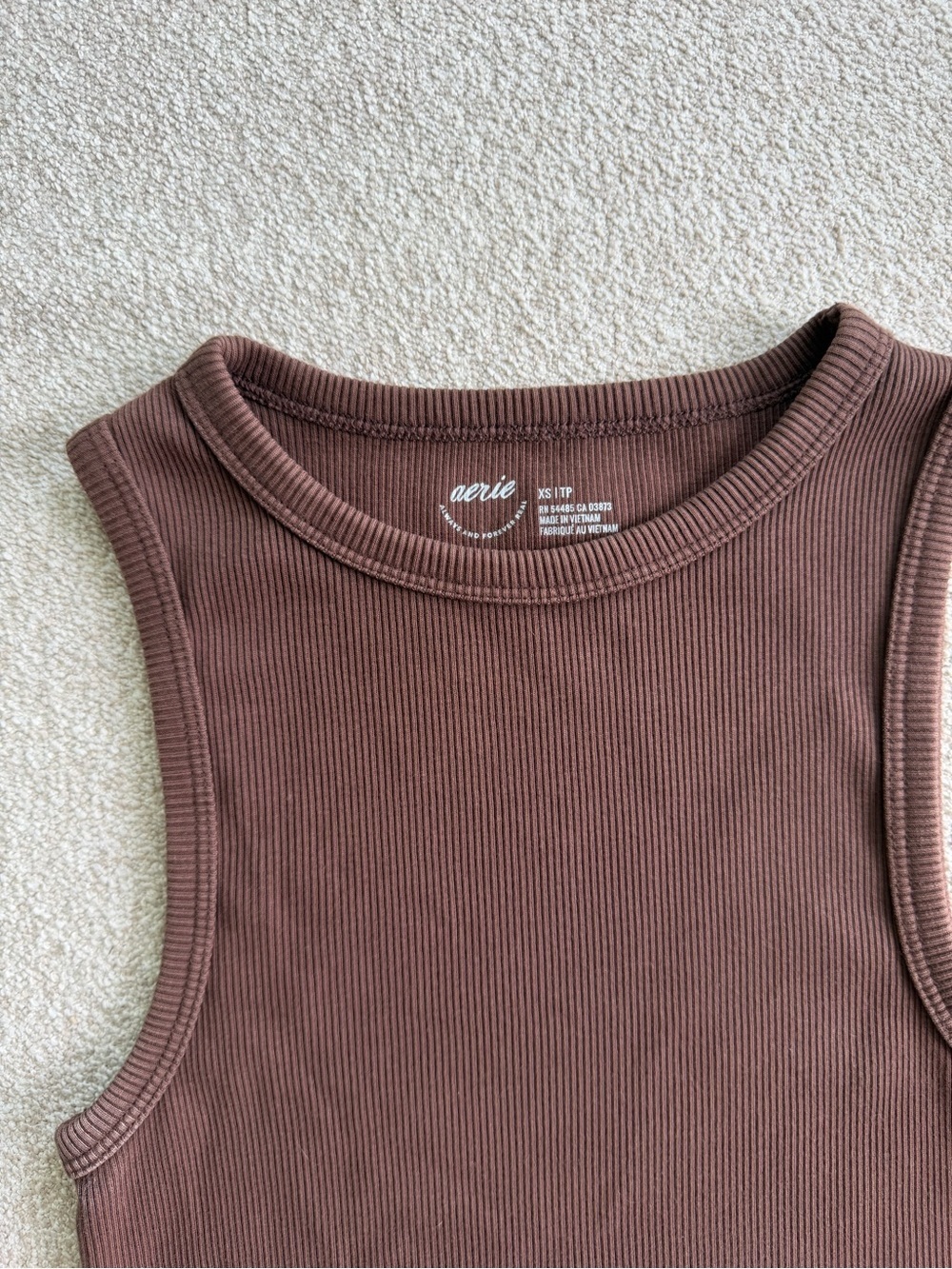 Aerie Ribbed Tank - Picture 3 of 3
